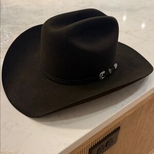 Brand New Stetson Chocolate Cowboy Hat